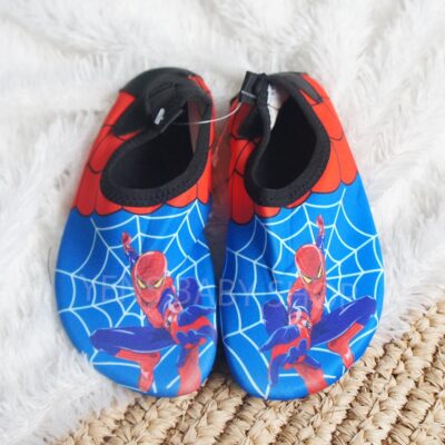Sepatu Selam Anak Motif Spiderman / Sepatu Snorking Diving Pantai