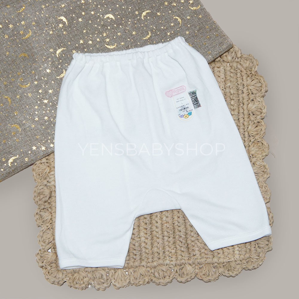NOVA Celana Bayi 3/4 Putih