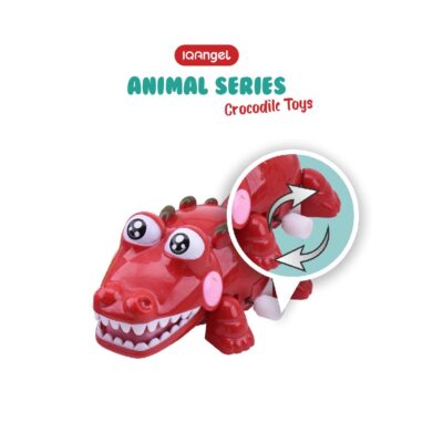 IQANGEL Crocodile Toys / Mainan Bayi Edukatif Motorik / Buaya Lucu thumbnail 2