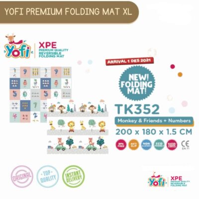 YOFI Playmat Folding Lipat Anak Ringan Size XL - TK352