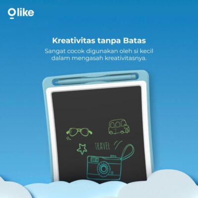 OLIKE LCD Writing Tablet 8,5" & 10" - Papan Tulis Digital Anak thumbnail 3