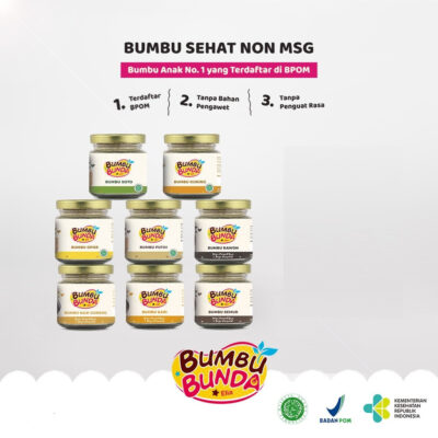 Bumbu Bunda Elia BPOM Bumbu Non MSG / Bumbu MPASI / Kaldu MPASI 50g thumbnail 2