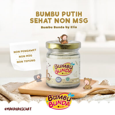 Bumbu Bunda Elia BPOM Bumbu Non MSG / Bumbu MPASI / Kaldu MPASI 50g thumbnail 4