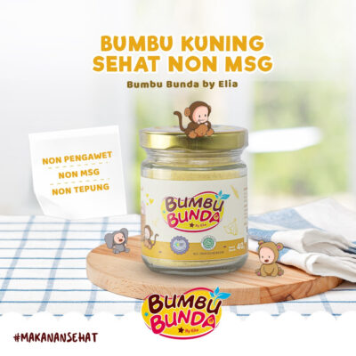 Bumbu Bunda Elia BPOM Bumbu Non MSG / Bumbu MPASI / Kaldu MPASI 50g thumbnail 5