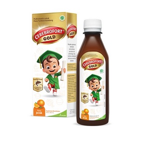 CEREBROFORT Gold 200ml / Suplemen Kesehatan Anak