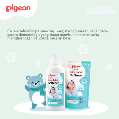 PIGEON Baby Fabric Softener 430ml Bottle / Cairan pelembut pakaian thumbnail 2