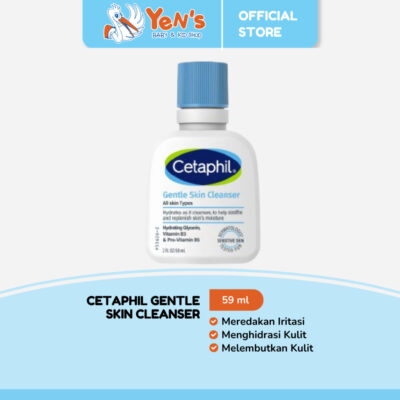 Cetaphil Gentle Skin Cleanser 59ml - Sabun Pembersih Muka Untuk Segala Jenis Kulit