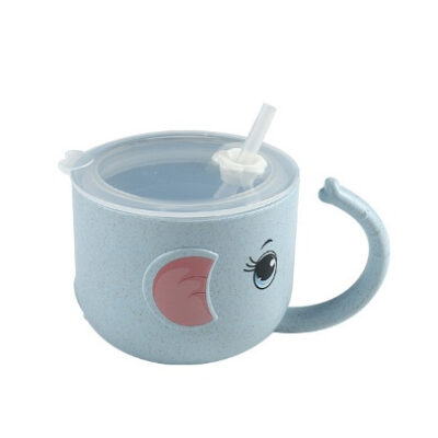Gelas Jerami Mug / Gelas Minum Anak Elephant thumbnail 4