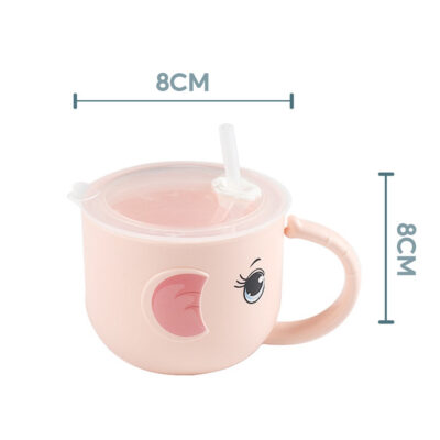 Gelas Jerami Mug / Gelas Minum Anak Elephant thumbnail 7