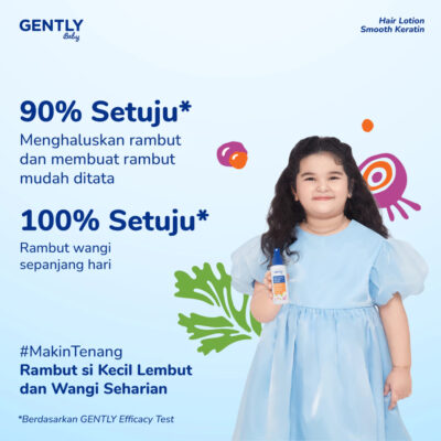 Gently Hair Lotion Smooth Keratin with Celery, Beetroot Extract, & Candlenut Oil 100 ML thumbnail 4