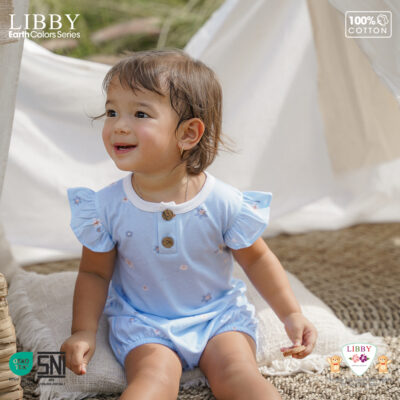 LIBBY Earth Colour New Ivy Jumper Ruffle Motif thumbnail 3