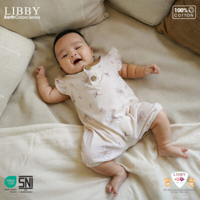 LIBBY Earth Colour New Ivy Jumper Ruffle Motif thumbnail 5