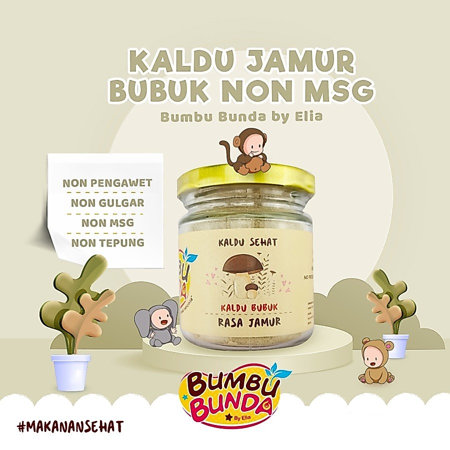 BUMBU BUNDA Kaldu Bubuk Rasa Jamur