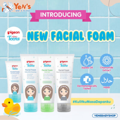 PIGEON TEENS Facial Foam 40 ml/100 ml