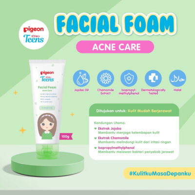 PIGEON TEENS Facial Foam 40 ml/100 ml thumbnail 2