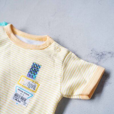NOVA Jumper Bayi Motif Garis thumbnail 3