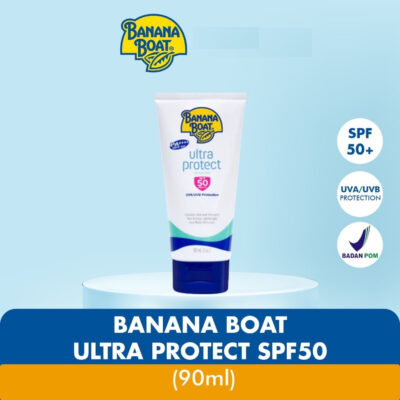BANANA BOAT Ultra Protect SPF 50 PA+++ 90 mL - Suncreen Lotion