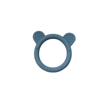 George Baby Silicone teether Ring Ear Bear thumbnail 3