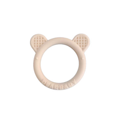 George Baby Silicone teether Ring Ear Bear thumbnail 5