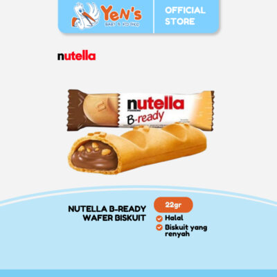 FERRERO Nutella B-Ready 22gr / Cemilan renyah dipadu bersama Nutella
