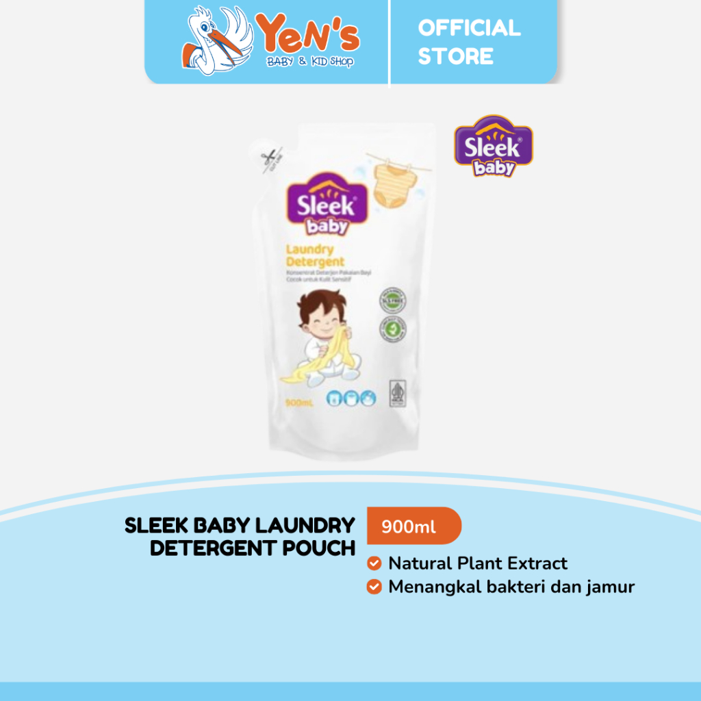 SLEEK BABY Laundry Detergent Pouch 900ml