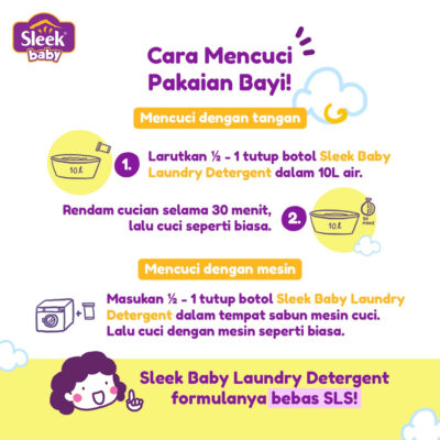 SLEEK BABY Laundry Detergent Pouch 900ml thumbnail 4