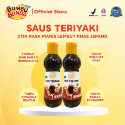 Bumbu Bunda Elia Saus Teriyaki Non MSG Non Pengawet / Bumbu MPASI thumbnail 2