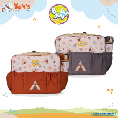 Baby Joy Tas Bayi Besar Dan TBS Mocha Bear Series - Tas Perlengkapan Bayi BJT1053