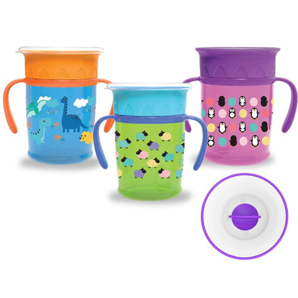 BABY SAFE 360derajat Sipper Cup With Handle 270ml