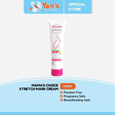 Mama's Choice Stretch Mark Cream 100 ml -Krim Strechmark Ibu Hamil dan Menyusui Mengandung Olive Oil