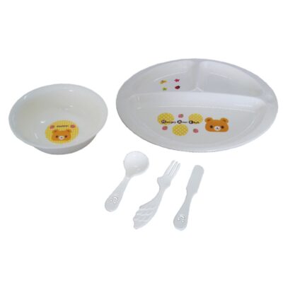 BABY SAFE FS603 Feeding Set 5 pcs Yellow thumbnail 2