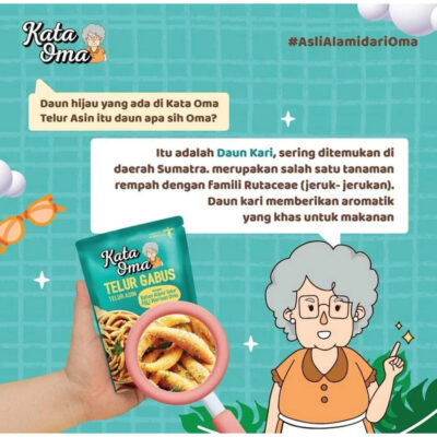 Kata Oma Telur Gabus 50gr - Cemilan Kue Gabus thumbnail 3