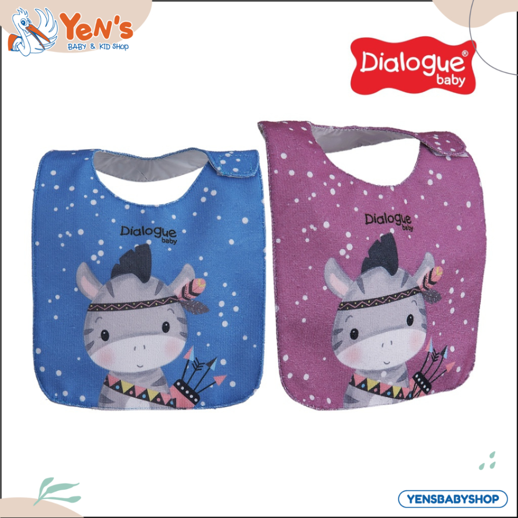Dialogue Baby Aday/Bib Print Karakter Animal Zebra - DGA3317