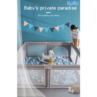 KURU PP901 Baby Playpen Playmat Tempat Bermain Anak | Pagar Main Anak playpen thumbnail 4