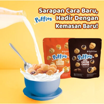 KartikaToast - Soes Cream Cheese , Chocolate / Sus Krim Keju , Coklat thumbnail 2