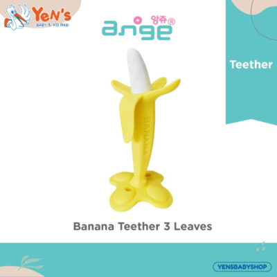 Ange Papa Teether 3 Leaves