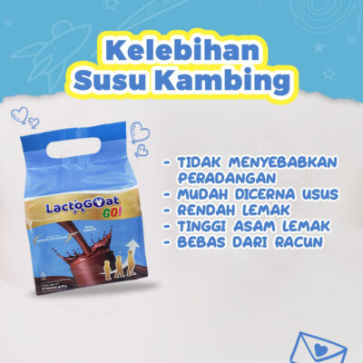 LactoGoat Go! - Susu Kambing Yang Mengandung Ekstrak Temulawak Untuk Membantu Tumbuh Kembang Anak thumbnail 3