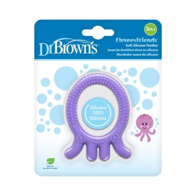 Dr. Brown's Flexees Friend Soft Silicone Teether