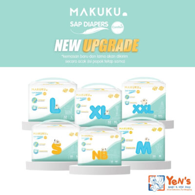 MAKUKU Comfort+ NB28 S36 M34 L32 XL32 XXL28 Air Diapers