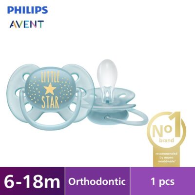AVENT Soother Soft 6-18m 1P - Empeng Bayi