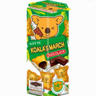 LOTTE Koala March 37gr Strawberry / Susu Vanilla / Coklat thumbnail 4