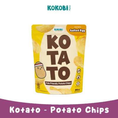 Kokobi Kotato - Kids Friendly Potato Chips 50gr - Keripik Kentang - Makanan ringan thumbnail 2