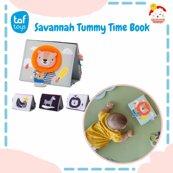 Taf Toys Savannah Tummy Time Book