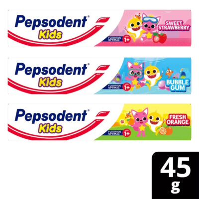 Pepsodent Kids Toothpaste 45G - Pasta Gigi Anak , Perawatan Anak thumbnail 2