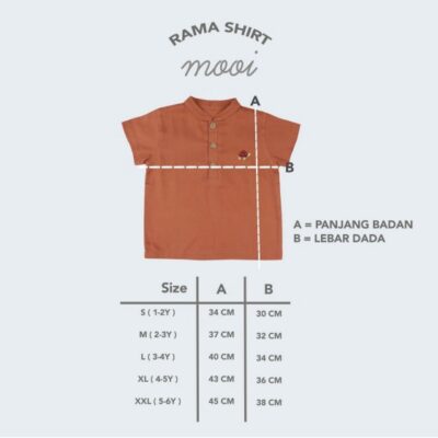 MOOI - Rama Shirt Kemeja Anak Laki-Laki thumbnail 2