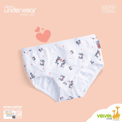 Velvet Junior UnderWear Celana Dalam Anak Perempuan Brief - isi 3 pcs thumbnail 4