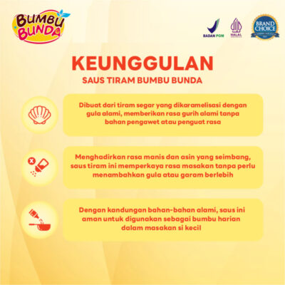 Bumbu Bunda Elia Saus Tiram Non MSG / Bumbu MPASI / Saus Tiram Halal thumbnail 5
