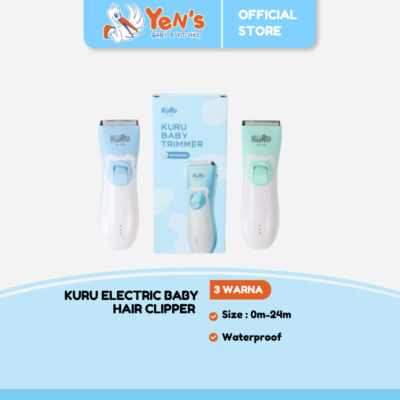 KURU Electric Baby Hair Clipper - Alat Cukur Rambut Bayi Elektrik thumbnail 1