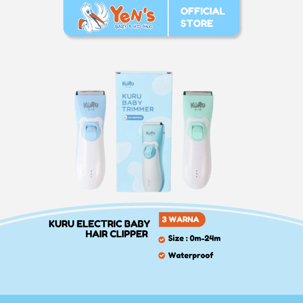 KURU Electric Baby Hair Clipper - Alat Cukur Rambut Bayi Elektrik