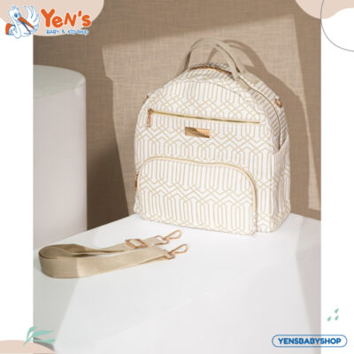 BOONABOO Serene Diaper Bag Midnight / Blush /Grey / White